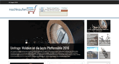 Desktop Screenshot of nachkaufen.com