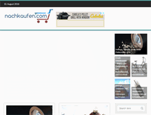Tablet Screenshot of nachkaufen.com